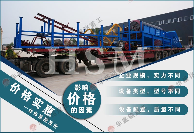 無(wú)軸滾筒篩沙洗沙一體機(jī)